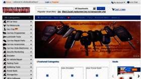 What Wholesalecarkeys.net website looked like in 2014 (10 years ago)