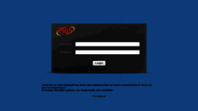 What Webmail.pris.ca website looked like in 2014 (10 years ago)