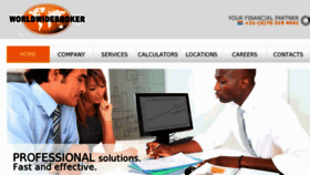 What Worldwidebroker.nl website looked like in 2014 (10 years ago)