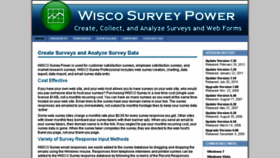 What Wiscosurvey.com website looked like in 2014 (10 years ago)
