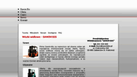 What Wozki.net website looked like in 2014 (10 years ago)