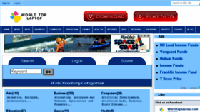 What Worldtoplaptop.com website looked like in 2014 (10 years ago)