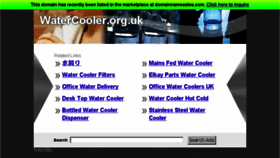 What Watercooler.org.uk website looked like in 2014 (10 years ago)