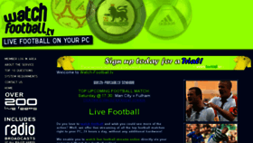 What Watch-football.tv website looked like in 2014 (10 years ago)