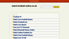 What Watch-football-online.co.uk website looked like in 2014 (10 years ago)