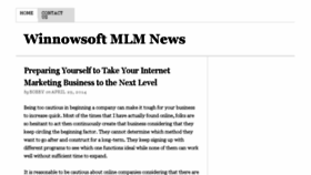What Winnowsoft.com website looked like in 2014 (10 years ago)