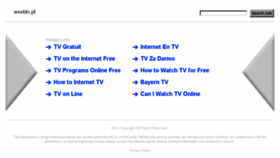 What Weebtv.pl website looked like in 2014 (10 years ago)
