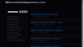 What Welcomeholidayservice.com website looked like in 2014 (10 years ago)