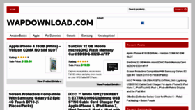 What Wapdownload.com website looked like in 2014 (10 years ago)