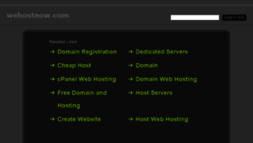 What Wehostnow.com website looked like in 2014 (10 years ago)