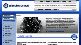 What Watchtronics.com website looked like in 2014 (9 years ago)