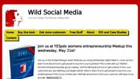 What Wildsocialmedia.com website looked like in 2014 (9 years ago)
