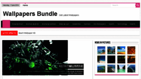 What Wallpapersbundle.com website looked like in 2014 (9 years ago)