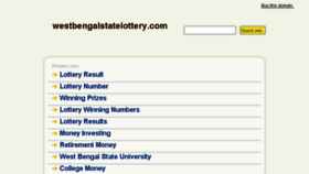 What Westbengalstatelottery.com website looked like in 2014 (9 years ago)