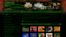 What Witchtree-grusskarten.de website looked like in 2014 (9 years ago)