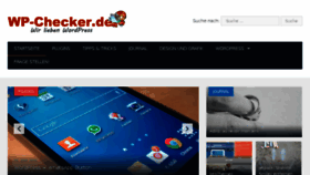 What Wp-checker.de website looked like in 2014 (11 years ago)