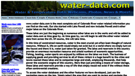 What Water-data.com website looked like in 2014 (9 years ago)
