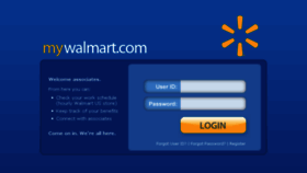 What Walmartbenefit.com website looked like in 2014 (9 years ago)