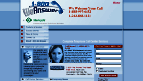 What Weanswer.com website looked like in 2014 (9 years ago)