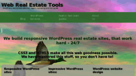 What Webrealestatetools.com website looked like in 2014 (9 years ago)