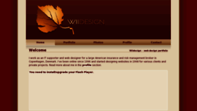 What Wiidesign.com website looked like in 2014 (9 years ago)