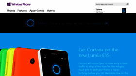 What Windowsmobile.com website looked like in 2014 (9 years ago)