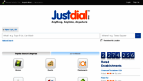 What Wwww.justdial.com website looked like in 2014 (9 years ago)