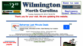 What Wilmington-news.com website looked like in 2014 (9 years ago)