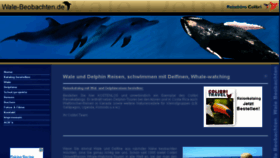 What Wale-beobachten.de website looked like in 2014 (9 years ago)