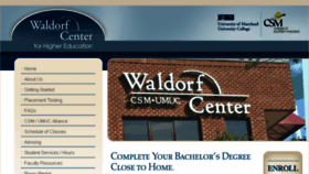 What Waldorfcenter.org website looked like in 2014 (9 years ago)