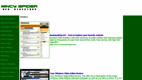 What Wincyspider.com website looked like in 2014 (9 years ago)
