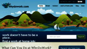 What Whydowork.com website looked like in 2014 (9 years ago)
