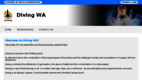 What Wadiving.com.au website looked like in 2014 (9 years ago)