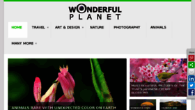 What Wonderfulplanet.net website looked like in 2014 (9 years ago)