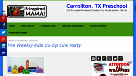 What Weeklykidscoop.com website looked like in 2014 (9 years ago)