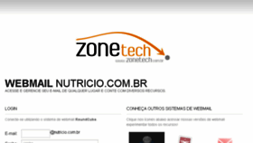 What Webmail.nutricio.com.br website looked like in 2014 (9 years ago)