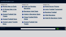 What Worldfootballers.com website looked like in 2014 (9 years ago)
