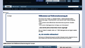 What Weltverschwoerung.de website looked like in 2014 (9 years ago)