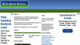 What Wildaboutbritain.co.uk website looked like in 2014 (9 years ago)
