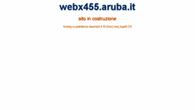 What Webx455.aruba.it website looked like in 2014 (9 years ago)