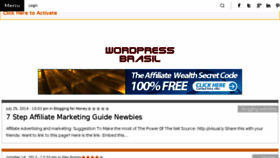 What Wordpressbrasil.com website looked like in 2014 (9 years ago)