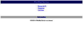 What Webmail.sei.co.jp website looked like in 2014 (9 years ago)