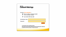What Webmail.ville-clichy.fr website looked like in 2014 (9 years ago)