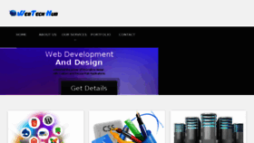 What Webtechhub.in website looked like in 2014 (9 years ago)