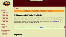 What Wein-world.de website looked like in 2015 (9 years ago)