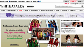 What Whiteazalea.com website looked like in 2015 (9 years ago)