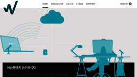 What Wavestreamer.com website looked like in 2015 (10 years ago)