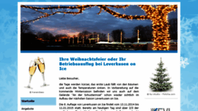 What Weihnachtsfeier.de.com website looked like in 2015 (9 years ago)