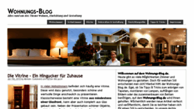 What Wohnungs-blog.de website looked like in 2015 (9 years ago)
