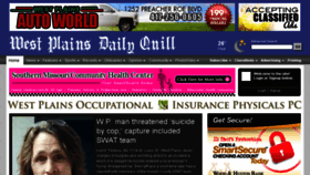 What Westplainsdailyquill.net website looked like in 2015 (9 years ago)